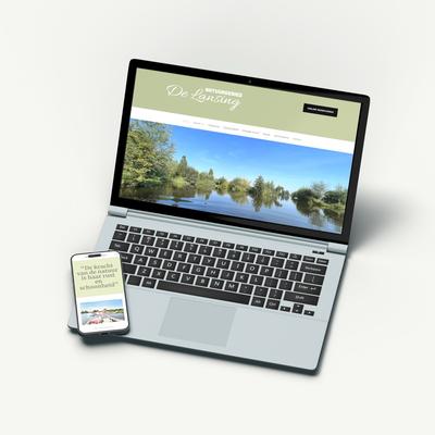 Website de lansing - Design Domein - Reclamebureau in Bodegraven-Reeuwijk