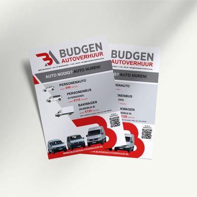 Budgen autoverhuur - Design Domein - Reclamebureau in Bodegraven-Reeuwijk